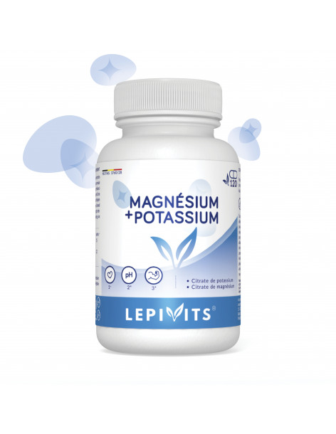 Magnesium + Kalium 120 capsules Lepivits