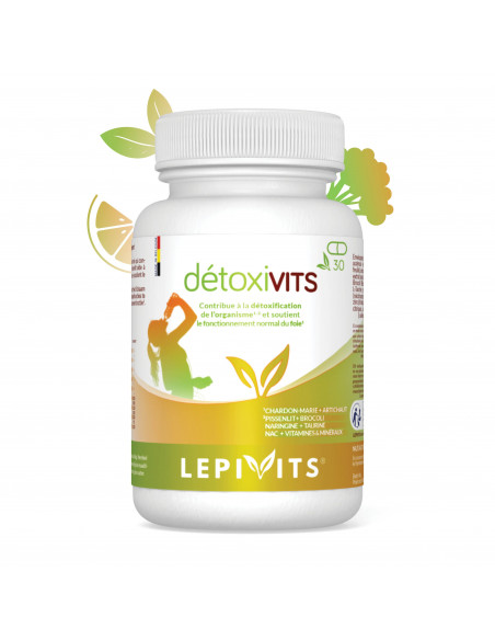 DÉTOXIVITS_30 gélules végétales-LEPIVITS