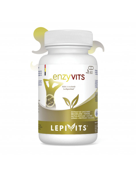 Enzyvits_60 gélules végétales-LEPIVITS