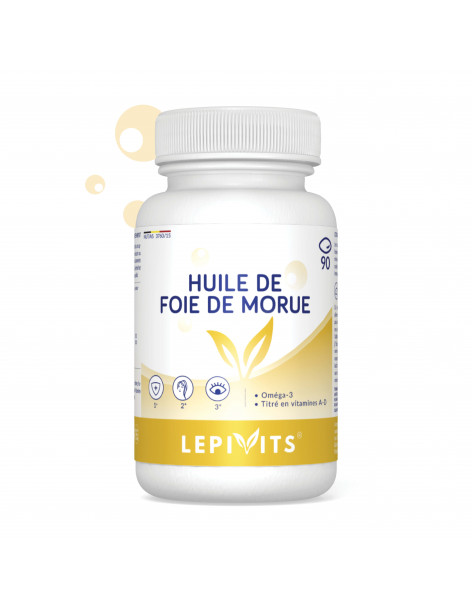 Huile de foie de morue_90 -LEPIVITS