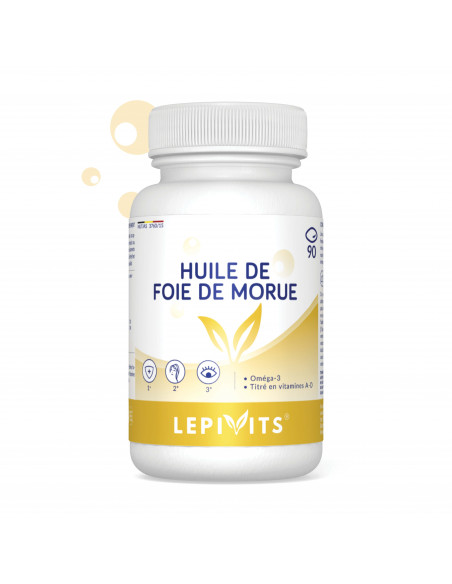Huile de foie de morue_90 -LEPIVITS