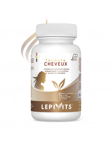 Haarformule – 60 plantaardige capsules – LEPIVITS