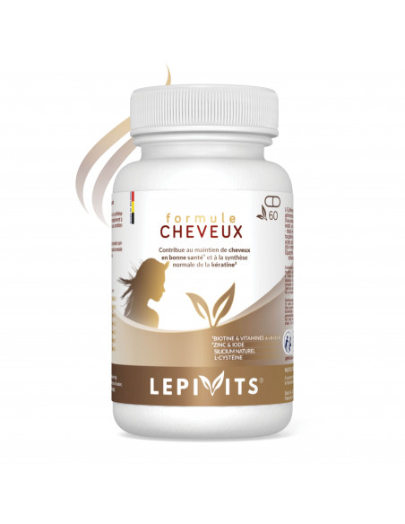 Haarformule – 60 plantaardige capsules – LEPIVITS