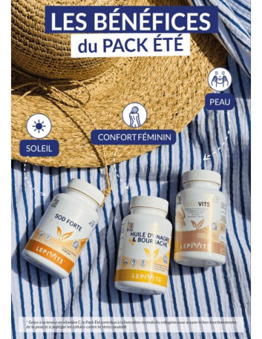 Bénéfices du pack été