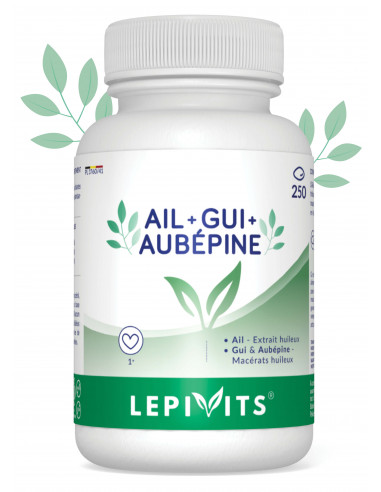 Ail-Gui-Aubépine_250 capsules-LEPIVITS