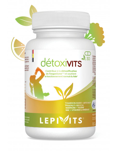 DÉTOXIVITS_30 gélules végétales-LEPIVITS
