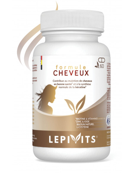 Haarformule – 60 plantaardige capsules – LEPIVITS