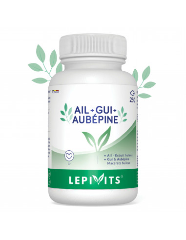 Ail-Gui-Aubépine_250 capsules-LEPIVITS