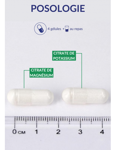 Posologie du magnésium potassium