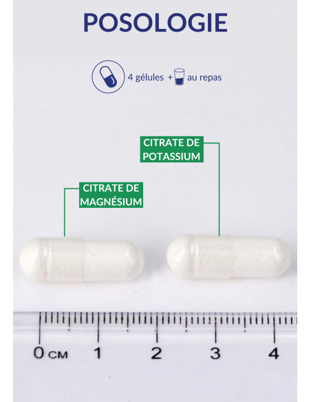Posologie du magnésium potassium