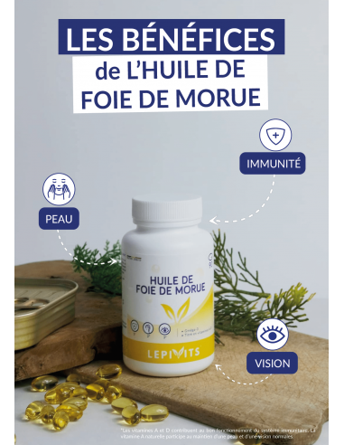 Les bénéfices de l'huile de foie de morue