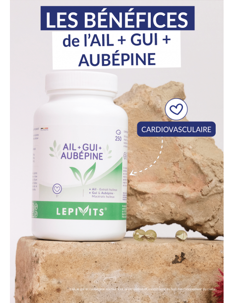 Ail-Gui-Aubépine_250 capsules-LEPIVITS 2