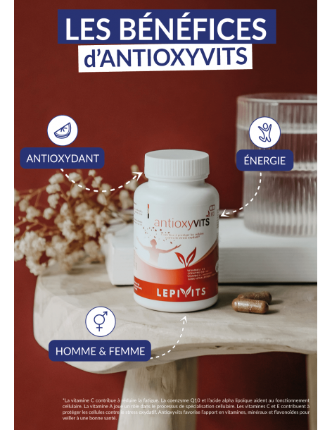 Complément Alimentaire Antioxyvits 60 gélules 2