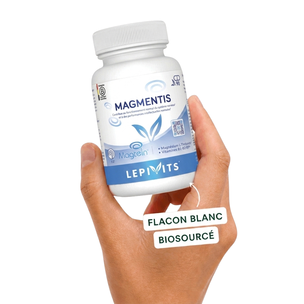 Magmentis flacon blanc biosourc&eacute;