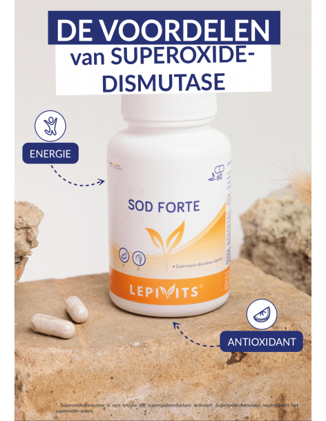 SOD Forte - 30 capsules - LEPIVITS 2