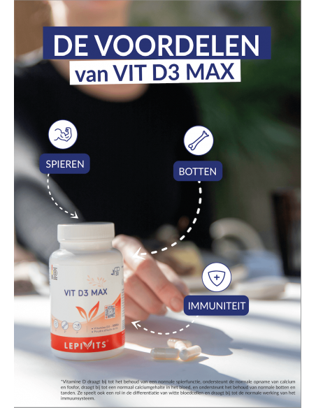 Voordelen Vitamine D3 Max