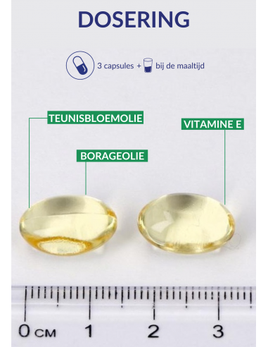 Dosering TEUNISBLOEM & BORAGEOLIE