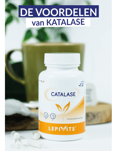Katalase 60 capsules plantaardige -LEPIVITS 2
